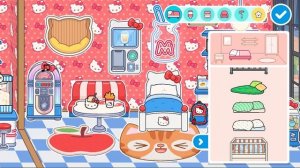 Hello Kitty Invite Kuromi to the Sleep Over Party PART 2 |Hello Kitty&Friends| Toca Life With Vienn