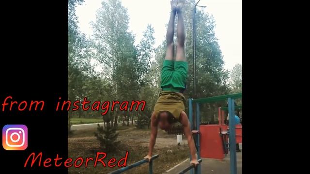 Спичаг или силовой выход в стойку на руках - прогресс | Press Handstand variations смотреть онлайн