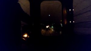 Подземка Петербурга. Прибытие на Балтийскую из кабины машиниста.