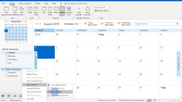 Share schedules with Outlook using iCal смотреть онлайн