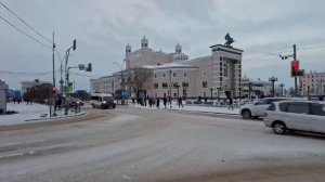 Улан-Удэ! Холодный город Сибири