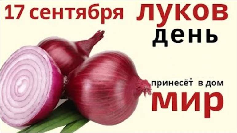 17 сентября луков день. Лук поможет притянуть богатство, но не зажигайте свечи ради забавы.