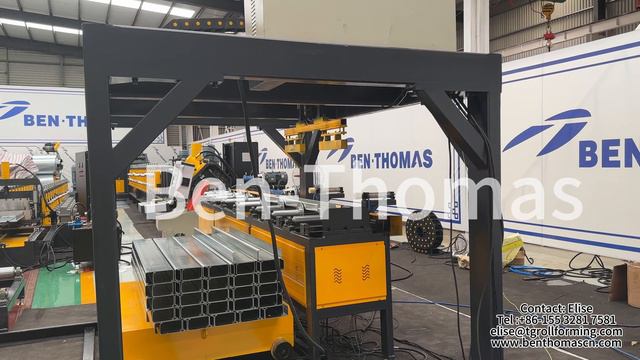 Оборудование для производства профилей — линия для производства строительных C U Z профилей смотреть онлайн