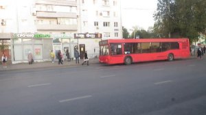 Поездка на автобусе МАЗ-203.069 № 04228 по маршруту №47 в Казани . (05.10.2021)
