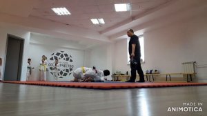 учимся ударам в прыжке #taekwondo #sports #тхэквондо