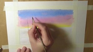 Как нарисовать зимний пейзаж акварелью | Уроки рисования с нуля | Урок для новичков