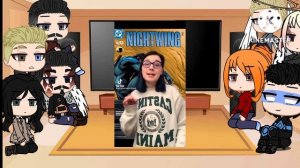 Avengers react to Peter as Nightwing 《Marvel×DC》AU