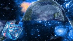 Путешествие в космическом корабле 360° 4K Short Film видео для VR