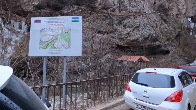 Зимнее Чегемское ущелье. НА ЭТО ПРИЕЗЖАЮТ ПОСМОТРЕТЬ СО ВСЕЙ РОССИИ!