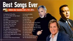 Matt Monro Tom Jones Engelbert Humperdinck Paul Anka - Classic Oldies But Goodies 50s 60