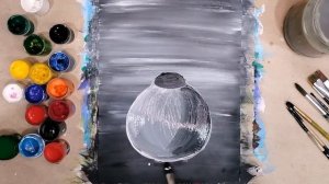 Как нарисовать Цветы | Рисуем легко и просто цветы в вазе | Рисуем букет цветов в вазе