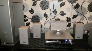 Panasonic DVD system SA MT1 with active subwoofer