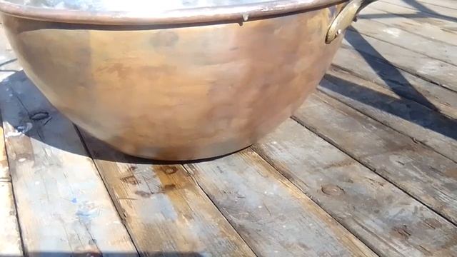 Лужение медной посуды
