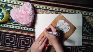 как сделать наклейку из пергамента
