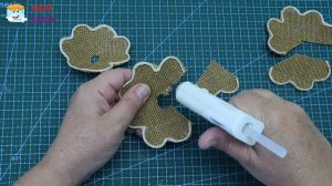 Мастер Класс Ваза с Розой из Джута и Мешковины Поделки Своими Руками