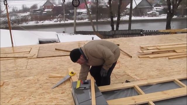 Строительство крыши. ( без БЛА-БЛА 25 часть) смотреть онлайн