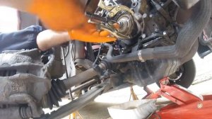 How to remove the Citroen berlingo oil pump/Как снять масляный насос Citroen berlingo
