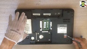 TOSHIBA Satellite C850 / C660 - SATA HDD, RAM memory upgrade, replacing