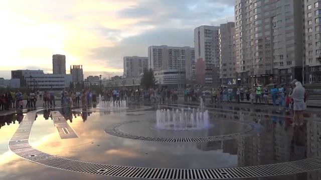 Поющий фонтан в Новокузнецке - 2 смотреть онлайн