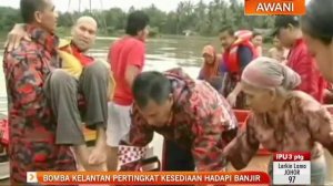 Bomba Kelantan pertingkat kesediaan hadapi banjir