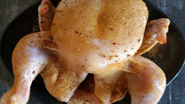 Курица на соли