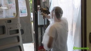 Гидроизоляция автомобиля напыляемой полимочевиной