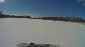 Lynx 5900. Разогнал по озеру 80 км/ч.