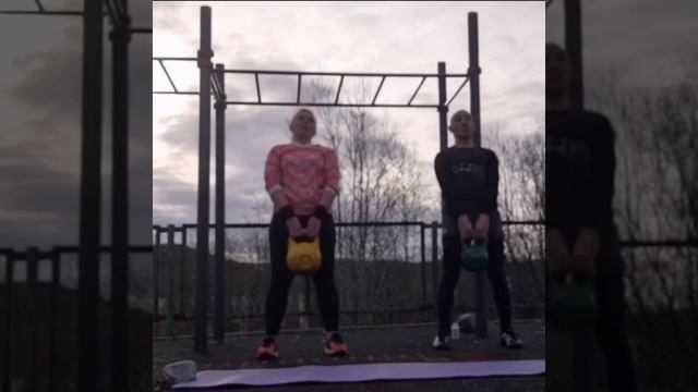 микс по 100ке (бёрпи, рывок, становая) + 3мин планка смотреть онлайн