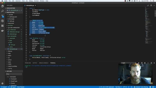 Recap: vtemplate framework for rendering HTML or Vecty components смотреть онлайн