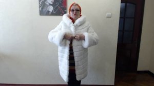 17 Урок и 18 Урок.  Шубка с капюшоном   из иск. меха.