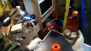 Мини-бар из мини-огнетушителя своими руками . Новогодняя поделка !!!