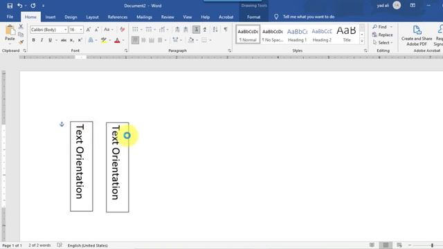 How to Change Text Orientation in Microsoft word 2019 | How to change Text Direction in Ms Word 201 смотреть онлайн