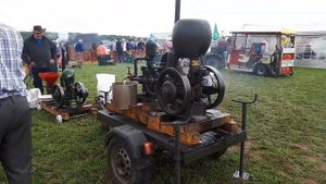 Механическая молотилка зерна