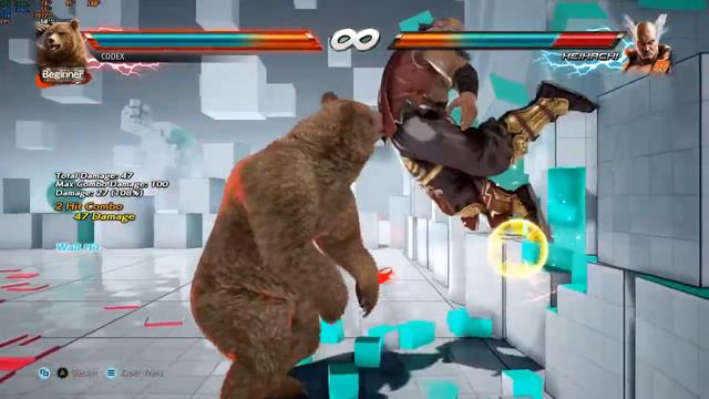 Tekken 7 Kuma Grizzly Claws Combos | Max Damage смотреть онлайн