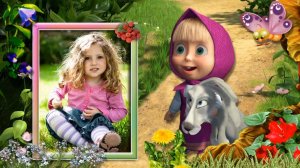 Слайд шоу для ребенка из фото. Proshow Producer project Masha and the Bear