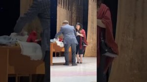 Отрывок из спектакля на даргинском языке «Проделки Токалая»