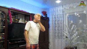 Семья Бровченко. В гостях у Миши с Леной, катаемся на коньках. (01.17г.)