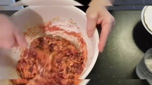 Рубленные печёночные котлеты с тыквой и цукини .