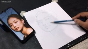 Nyoba Menggambar Realis Pake 1 Pensil Tanpa Penghapus, Tanpa Grid, Tanpa Blending, Tanpa Tracing