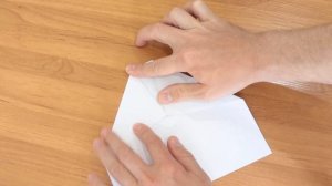 Далеко летающий Самолет из бумаги