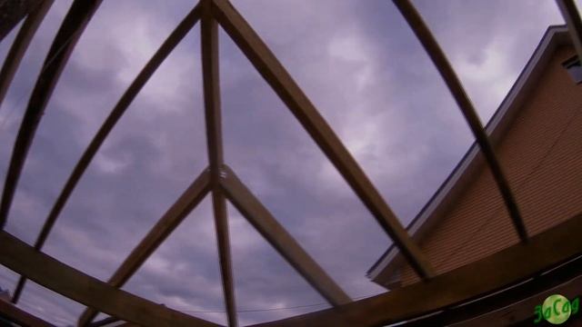 Беседка с печным комплексом своими руками. Часть 5: беседка готова??? смотреть онлайн