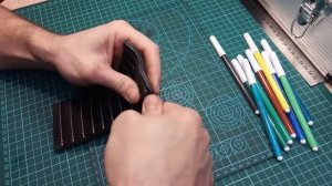 Портсигар из кожи (cigarette case)