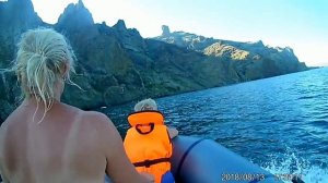 Прогулка крым на лодке пвх