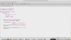 Python learning for Network Engineers Part 19 | Netmiko ssh and configure Cisco using text file