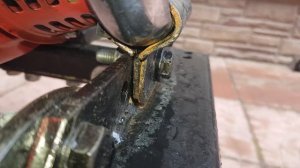 Установка кенгурятника на мотоблок!!!