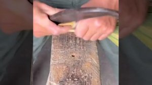 Веник из бамбука #Shorts | очень залипательное странное видео