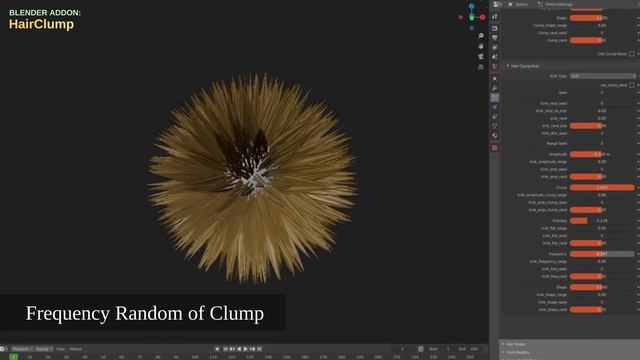 Blender 3.0 Add-on | Hair Clump | VFX Grace