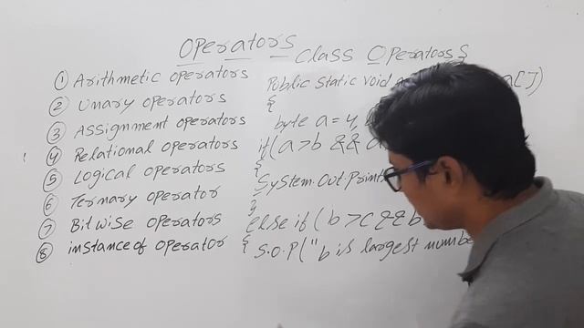 Java Tutorial: Operators in Java | Core Java | Java Programming | Java Tutorial for Beginners  2023