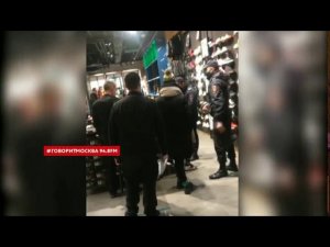 Жёсткое задержание девушки в Иркутске