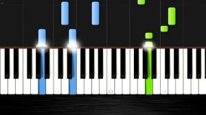 The Hanging Tree - The Hunger Games Mockingjay - EASY Piano Cover/Tutorial - Synthesia